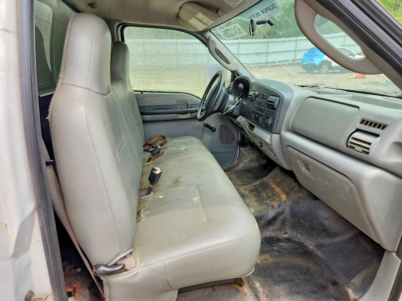 Photo 10 from auction – 2005 FORD F250 with VIN 1FTNF20585ED31513