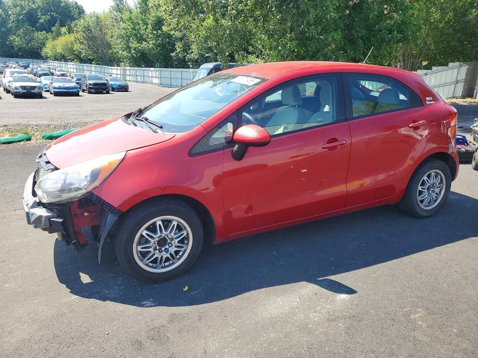 KIA RIO 2013 with VIN KNADM5A37D6297070 - Photo from auction