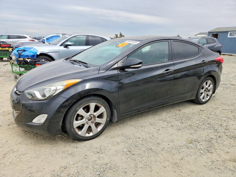 HYUNDAI ELANTRA 2013 with VIN 5NPDH4AE0DH301730 - Photo from auction