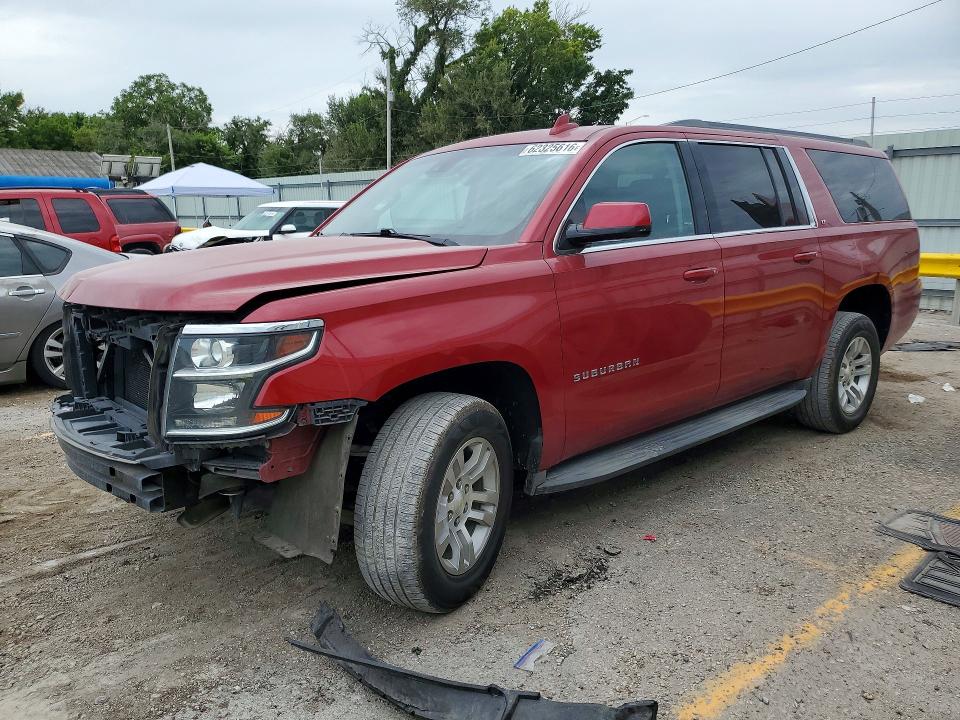 CHEVROLET SUBURBAN 2015 with VIN 1GNSKJKC7FR534673 - Photo from auction