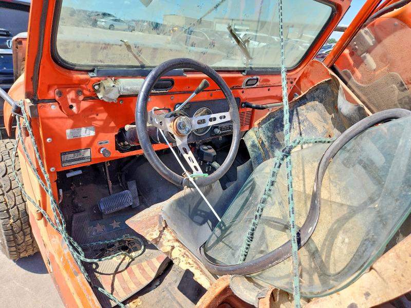 Photo 8 from auction – 1977 JEEP CJ5 CJ6 CJ7 UNIVE with VIN J8A93EA057950