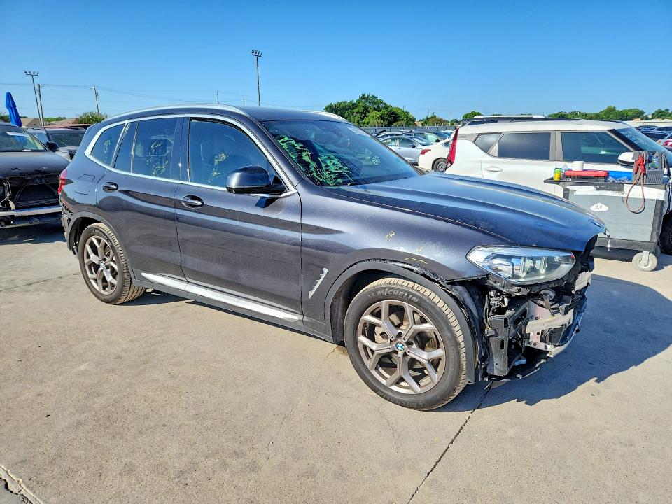 Photo 4 from auction – 2021 BMW X3 with VIN 5UXTS1C01M9D84611