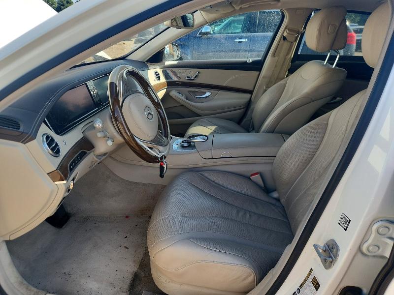Photo 7 from auction – 2015 MERCEDES-BENZ S with VIN WDDUG8FB3FA187392