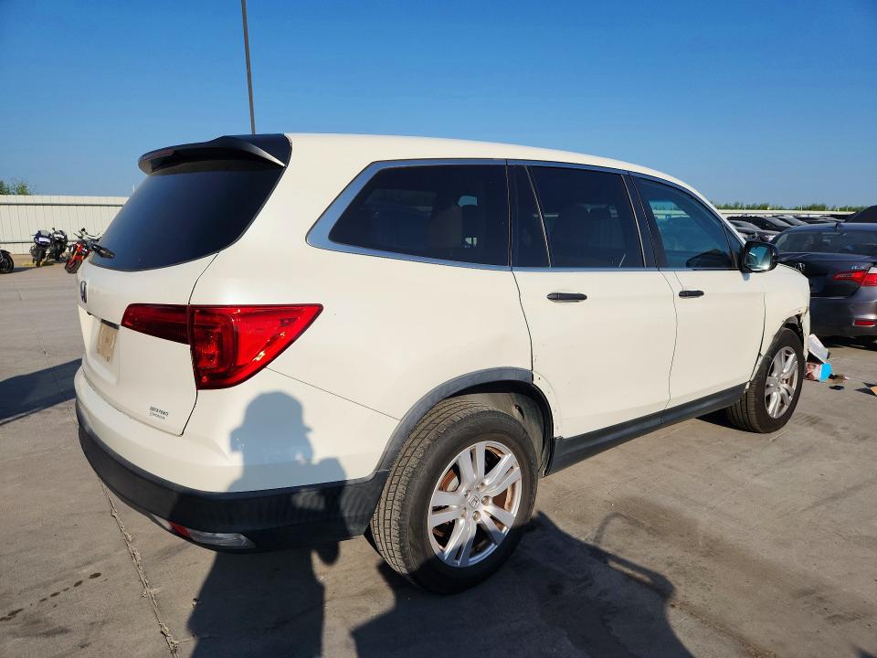 Photo 3 from auction – 2018 HONDA PILOT with VIN 5FNYF5H16JB010773