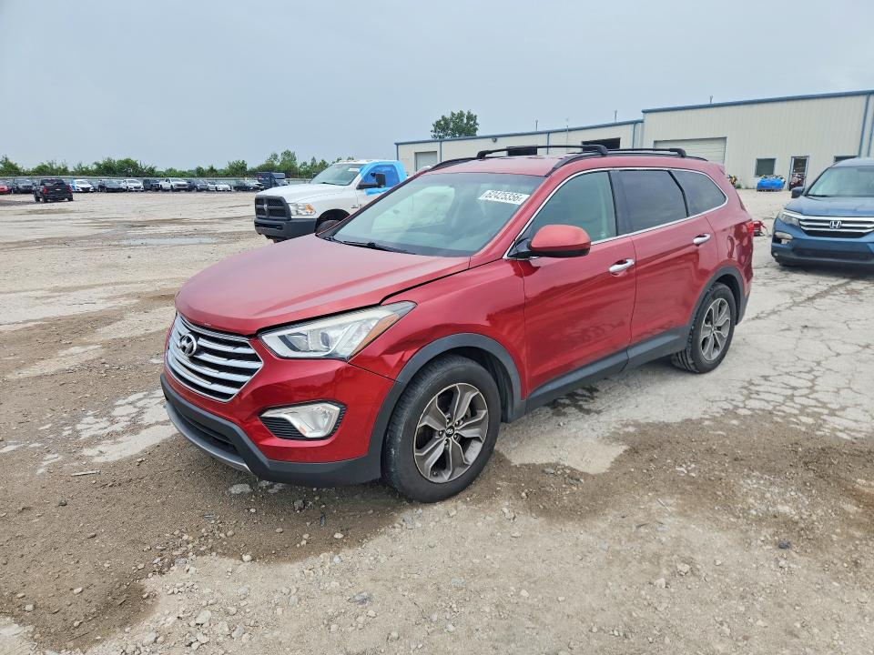 HYUNDAI SANTA FE 2014 with VIN KM8SM4HF4EU068066 - Photo from auction