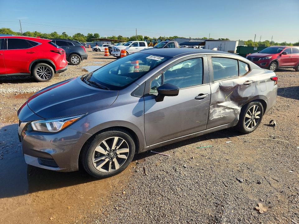 NISSAN VERSA 2021 with VIN 3N1CN8EVXML873378 - Photo from auction