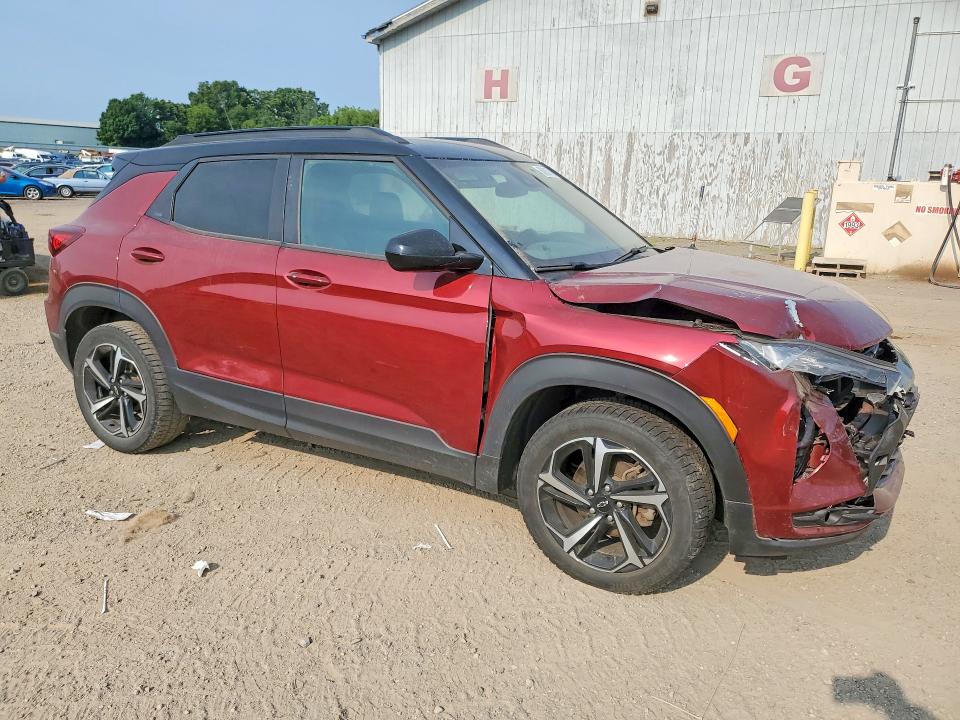 Photo 4 from auction – 2022 CHEVROLET TRAILBLAZER with VIN KL79MTSL4NB080982
