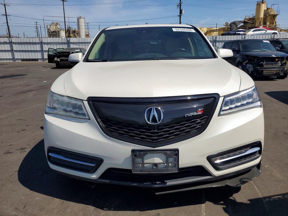 Photo 5 from auction – 2016 ACURA MDX with VIN 5FRYD4H44GB061304