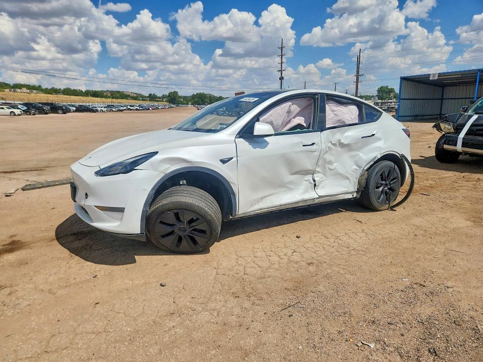 TESLA MODEL Y 2024 with VIN 7SAYGDEE1RA312790 - Photo from auction