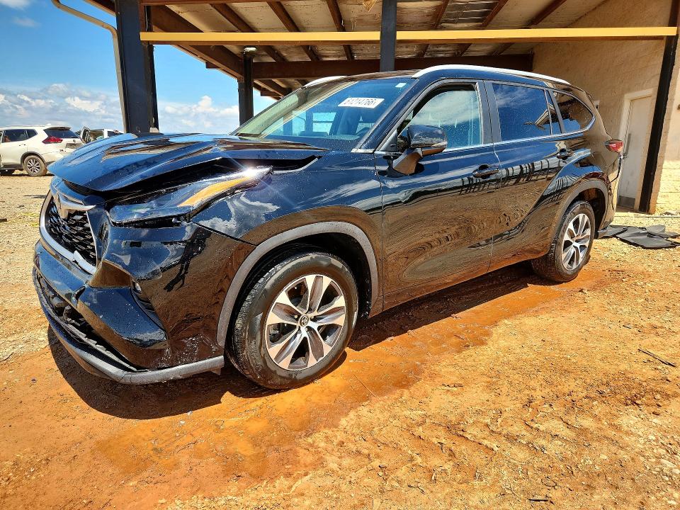 TOYOTA HIGHLANDER 2023 z numerem VIN 5TDKDRAH5PS025070 - Zdjęcie z aukcji