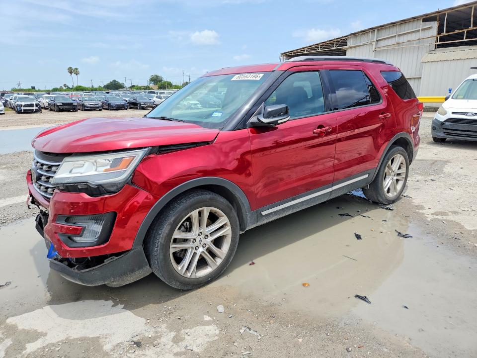 FORD EXPLORER 2017 with VIN 1FM5K8D86HGB19944 - Photo from auction