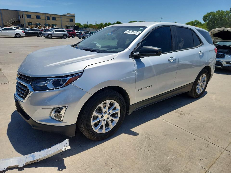 CHEVROLET EQUINOX 2021 with VIN 3GNAXHEV1MS129714 - Photo from auction