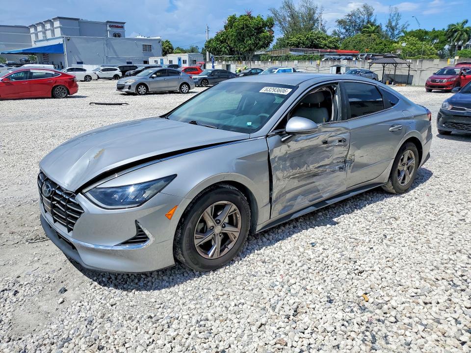 HYUNDAI SONATA 2021 with VIN 5NPEG4JA3MH093685 - Photo from auction