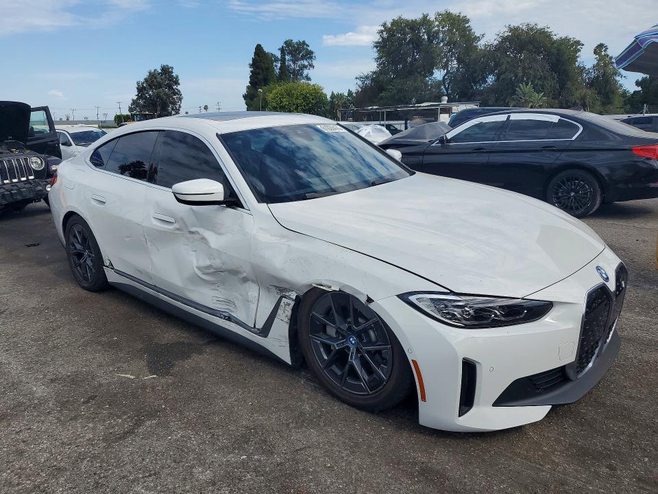 Photo 4 from auction – 2023 BMW I4 with VIN WBY73AW05PFP54665