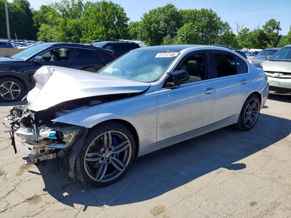 BMW 335 2015 with VIN WBA3A9C59FKW74860 - Photo from auction