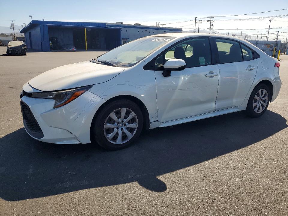 TOYOTA COROLLA 2020 with VIN JTDEPRAE3LJ059154 - Photo from auction