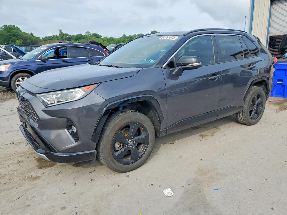 TOYOTA RAV4 2021 with VIN 2T3E6RFVXMW019622 - Photo from auction