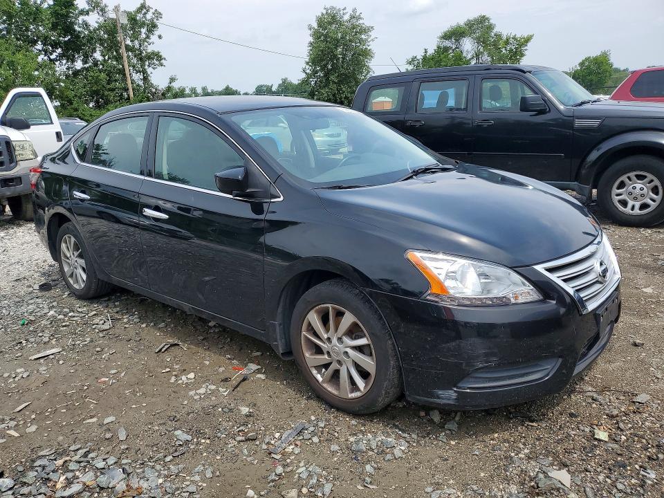 Photo 4 from auction – 2015 NISSAN SENTRA with VIN 3N1AB7AP1FY243921