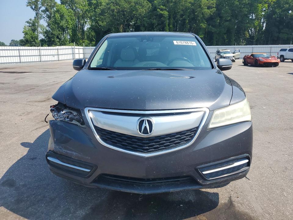 Photo 5 from auction – 2014 ACURA MDX with VIN 5FRYD3H47EB019586