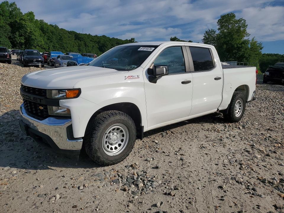 CHEVROLET SILVERADO 2021 with VIN 3GCUYAEF3MG240920 - Photo from auction