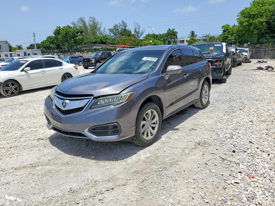 ACURA RDX 2017 with VIN 5J8TB3H32HL014646 - Photo from auction