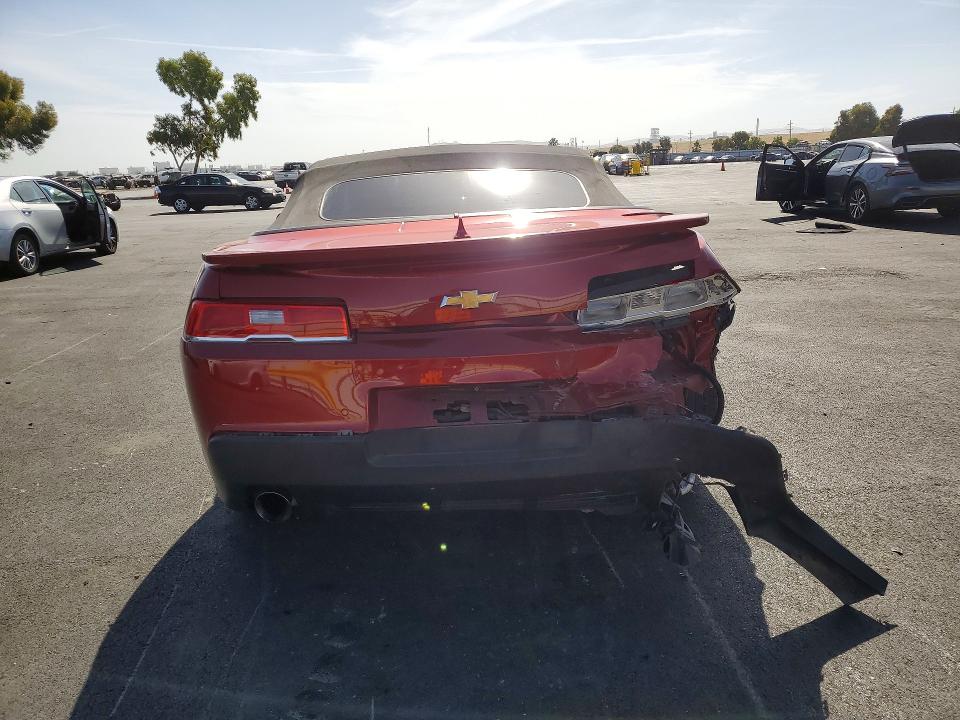 Photo 6 from auction – 2015 CHEVROLET CAMARO with VIN 2G1FD3D39F9208423