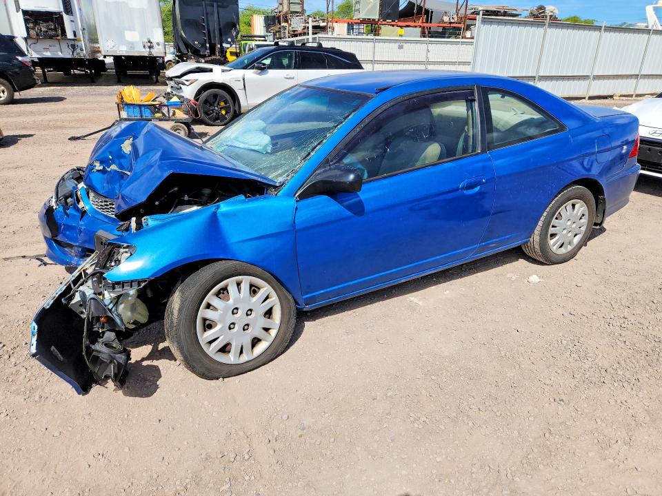 HONDA CIVIC 2004 with VIN 1HGEM22504L064611 - Photo from auction