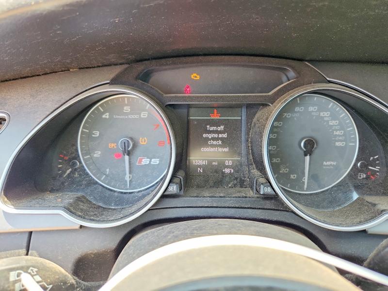 Photo 9 from auction – 2013 AUDI S5 with VIN WAUCGAFR8DA024225