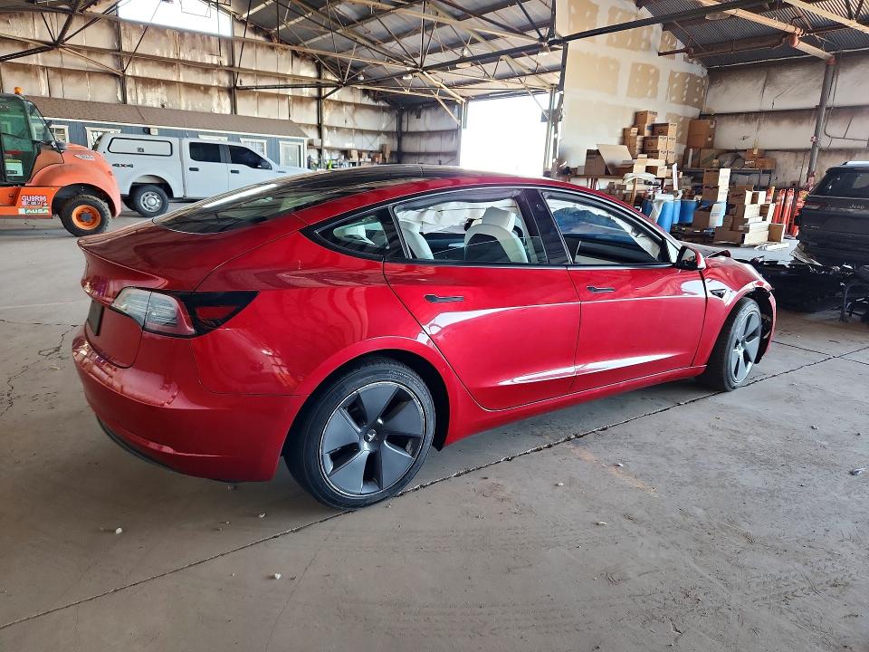 Photo 3 from auction – 2023 TESLA MODEL 3 with VIN 5YJ3E1EA6PF467344