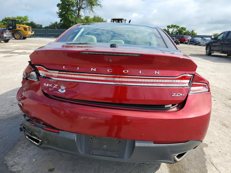 Photo 6 from auction – 2015 LINCOLN MKZ with VIN 3LN6L2LUXFR626509