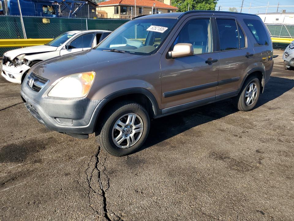 HONDA CR-V 2002 with VIN JHLRD788X2C010988 - Photo from auction