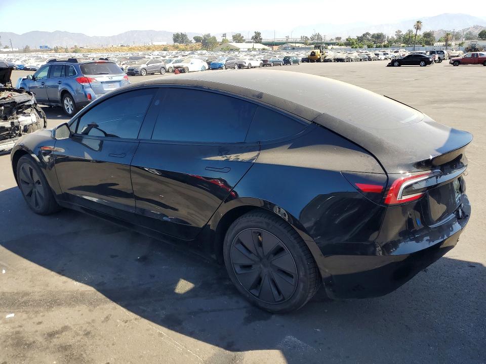 Photo 2 from auction – 2025 TESLA MODEL 3 with VIN 5YJ3E1EA0SF971879
