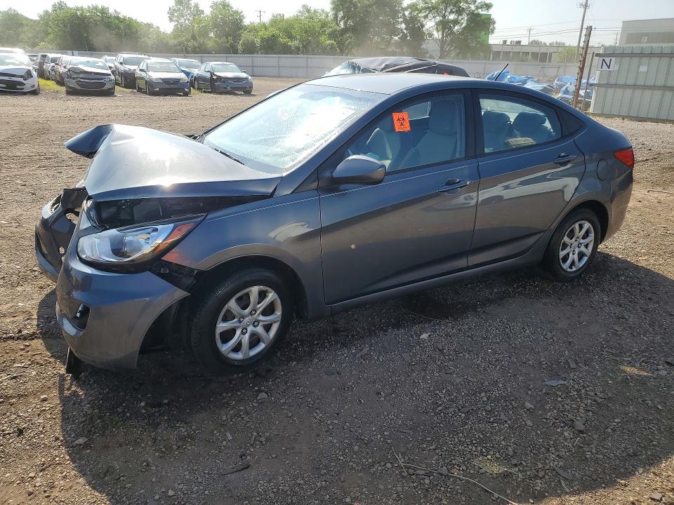 HYUNDAI ACCENT 2012 with VIN KMHCT4AE3CU235278 - Photo from auction