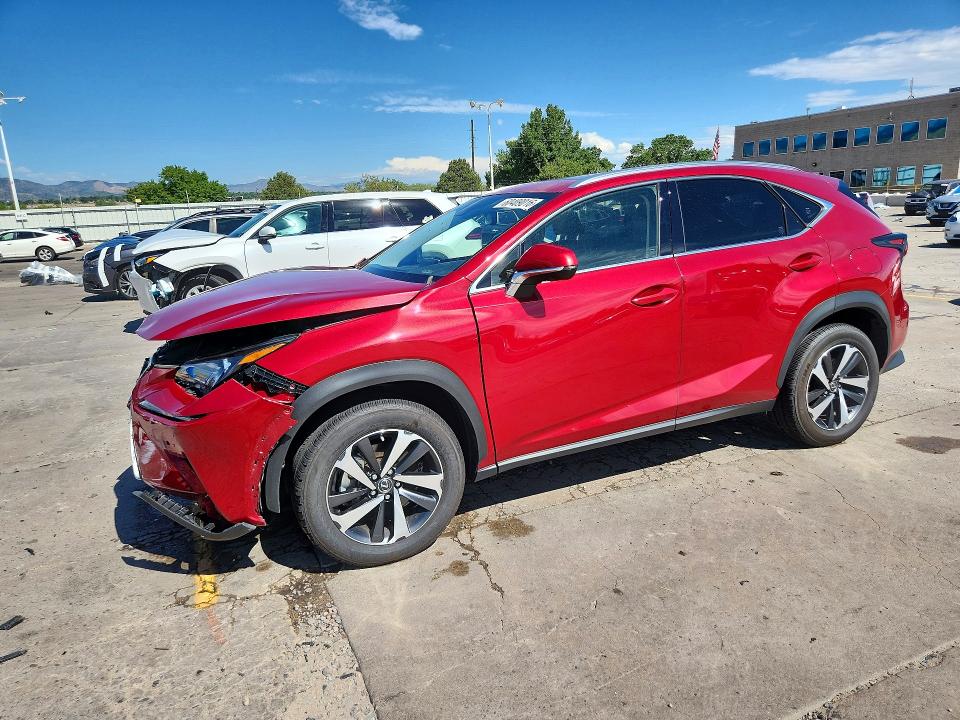 Photo 1 from auction – 2020 LEXUS NX with VIN JTJGARDZ0L5012310