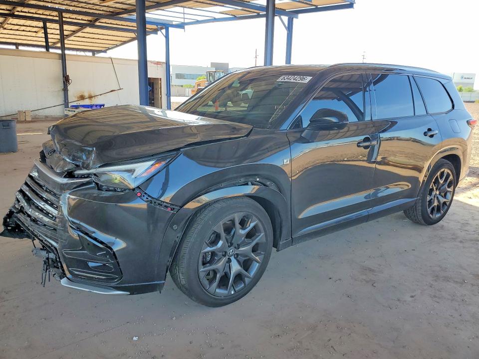 LEXUS TX 500H 2025 with VIN 5TDABAB62SS011071 - Photo from auction