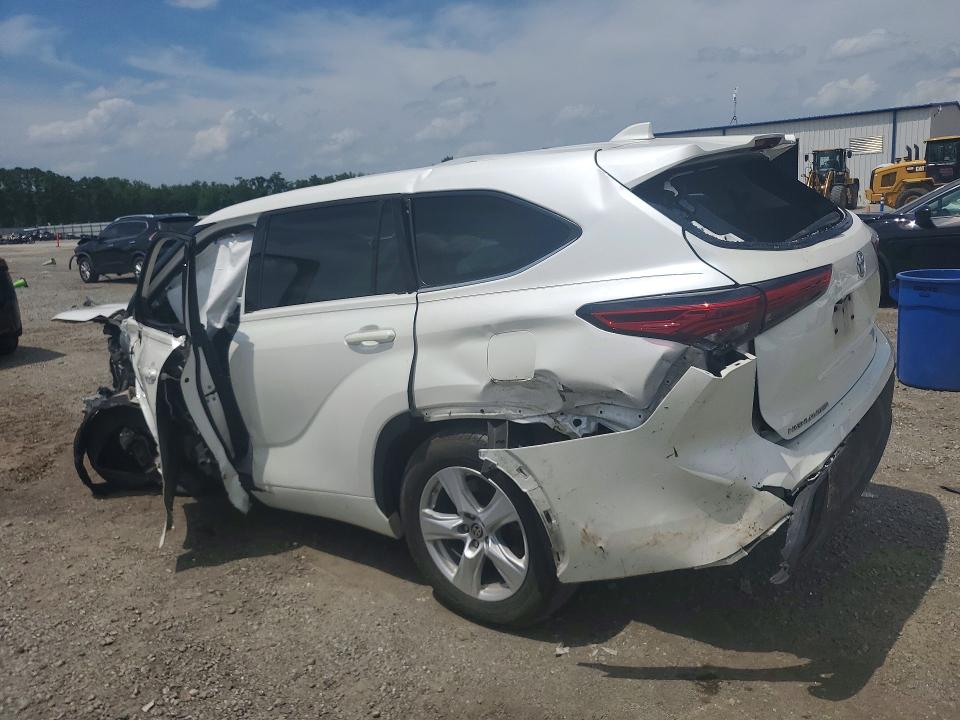 Photo 2 from auction – 2021 TOYOTA HIGHLANDER with VIN 5TDZZRAH0MS073037