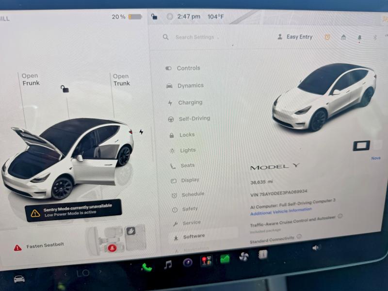 Photo 9 from auction – 2023 TESLA MODEL Y with VIN 7SAYGDEE3PA069934