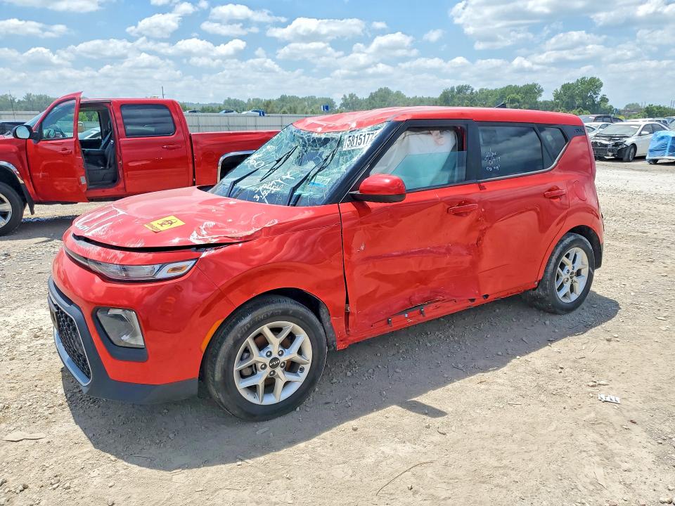 KIA SOUL 2022 with VIN KNDJ23AU6N7176258 - Photo from auction