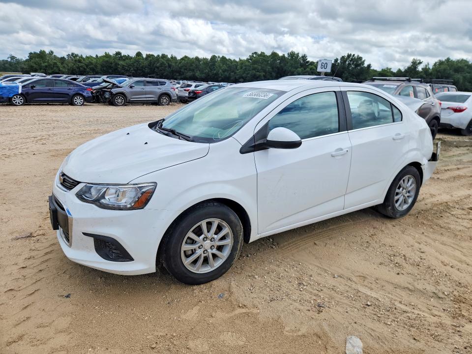 CHEVROLET SONIC 2019 with VIN 1G1JD5SB2K4101954 - Photo from auction