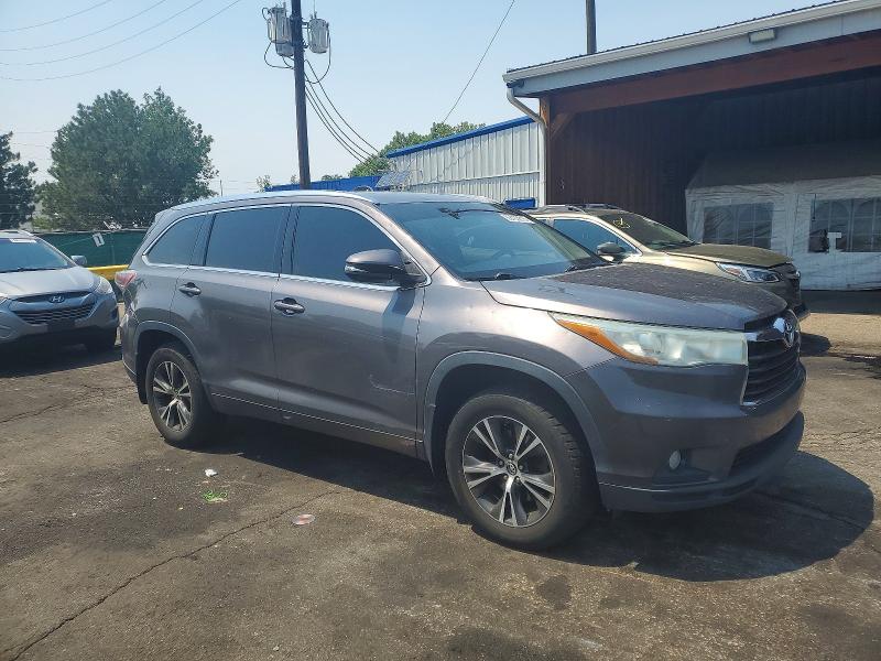 Photo 4 from auction – 2016 TOYOTA HIGHLANDER with VIN 5TDJKRFH0GS239717