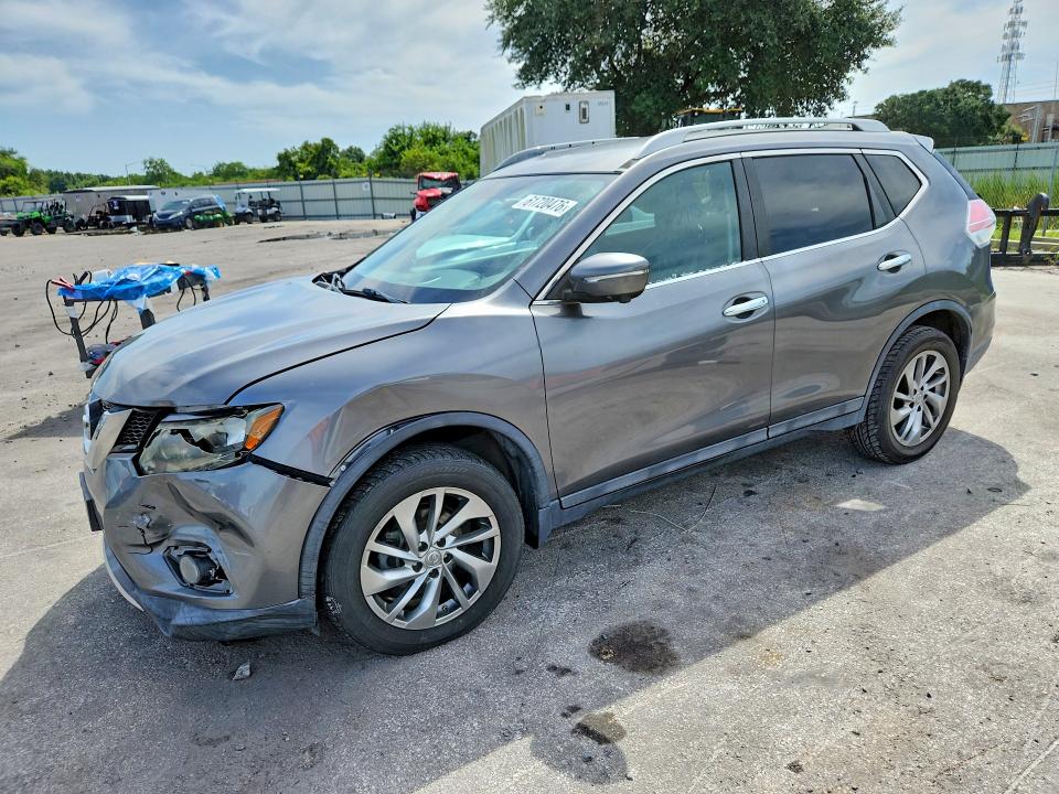 NISSAN ROGUE 2015 with VIN 5N1AT2MV6FC916584 - Photo from auction
