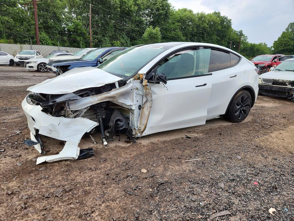 TESLA MODEL Y 2024 with VIN 7SAYGDED3RF129160 - Photo from auction