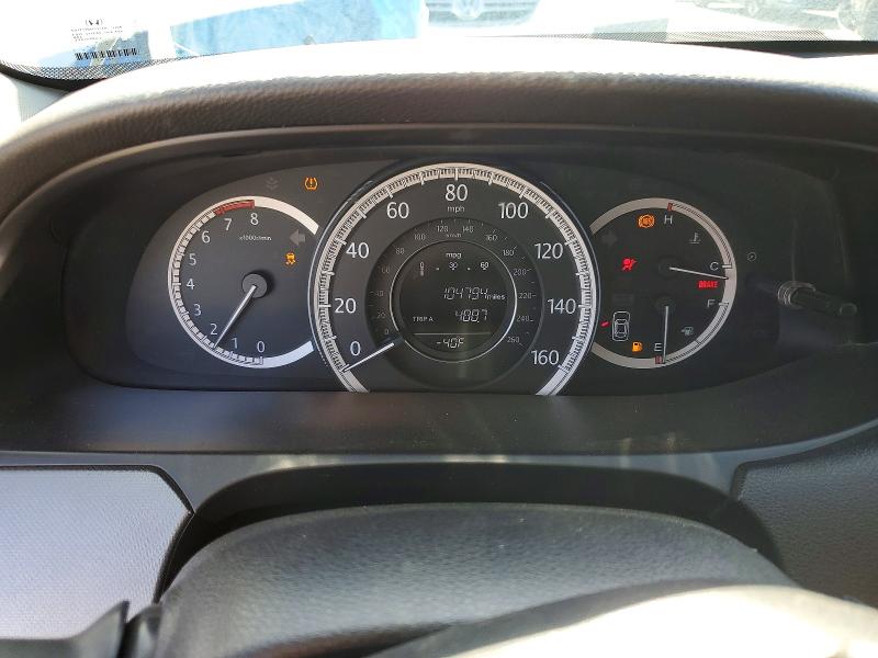 Photo 9 from auction – 2013 HONDA ACCORD with VIN 1HGCR2E30DA208592