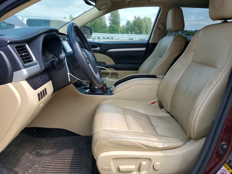 Photo 7 from auction – 2015 TOYOTA HIGHLANDER with VIN 5TDJKRFH6FS209023