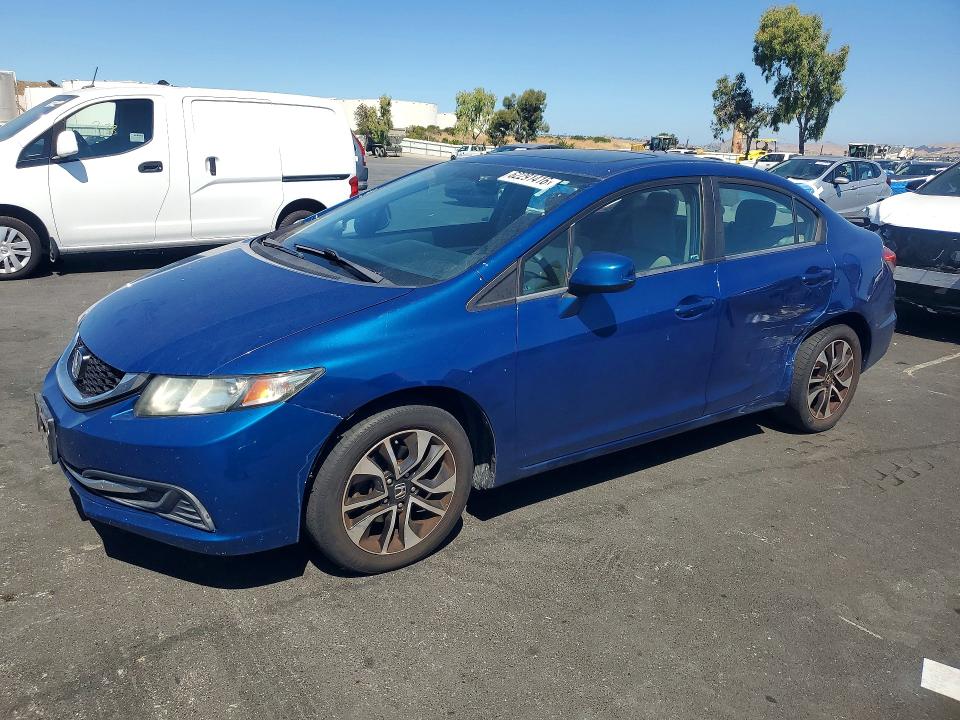 HONDA CIVIC 2013 with VIN 19XFB2F80DE267889 - Photo from auction