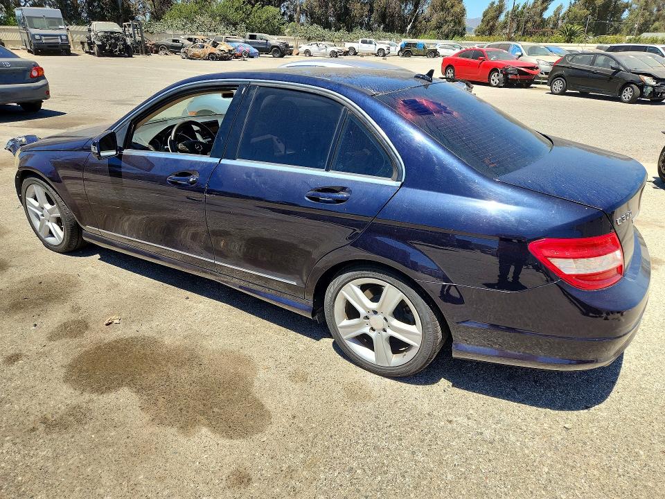 Photo 2 from auction – 2010 MERCEDES-BENZ C with VIN WDDGF5EB8AR092532