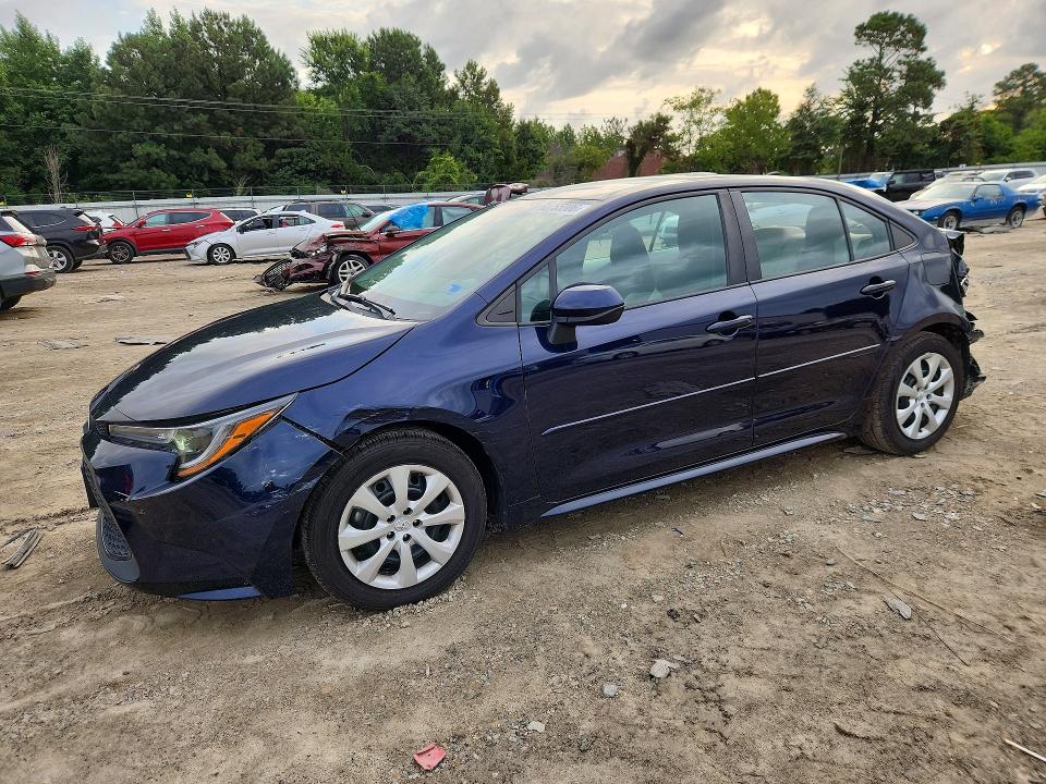TOYOTA COROLLA 2022 with VIN 5YFEPMAE7NP371446 - Photo from auction