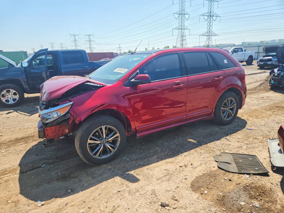 FORD EDGE 2013 with VIN 2FMDK3AK8DBB52105 - Photo from auction