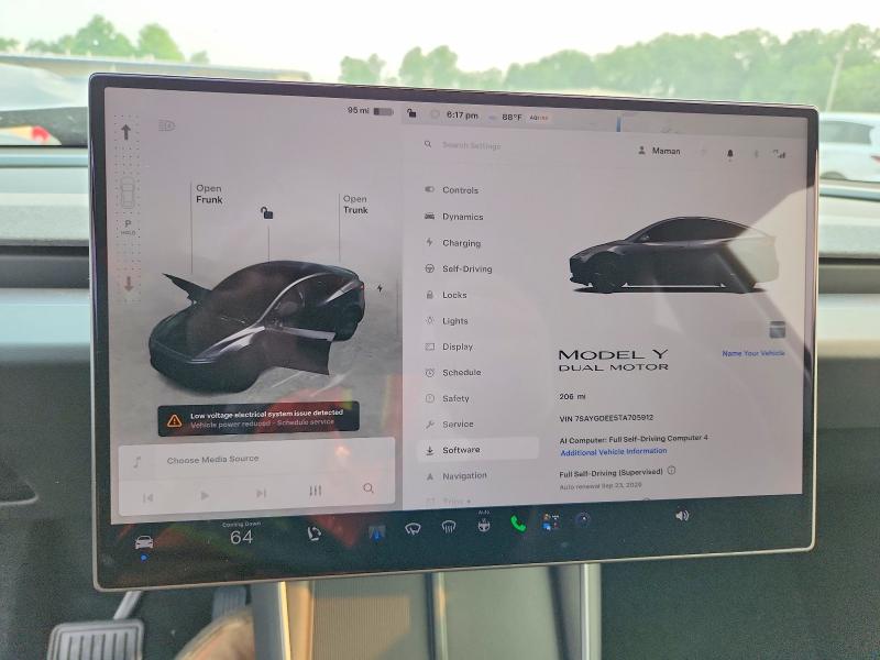 Photo 9 from auction – 2026 TESLA MODEL Y with VIN 7SAYGDEE5TA705912