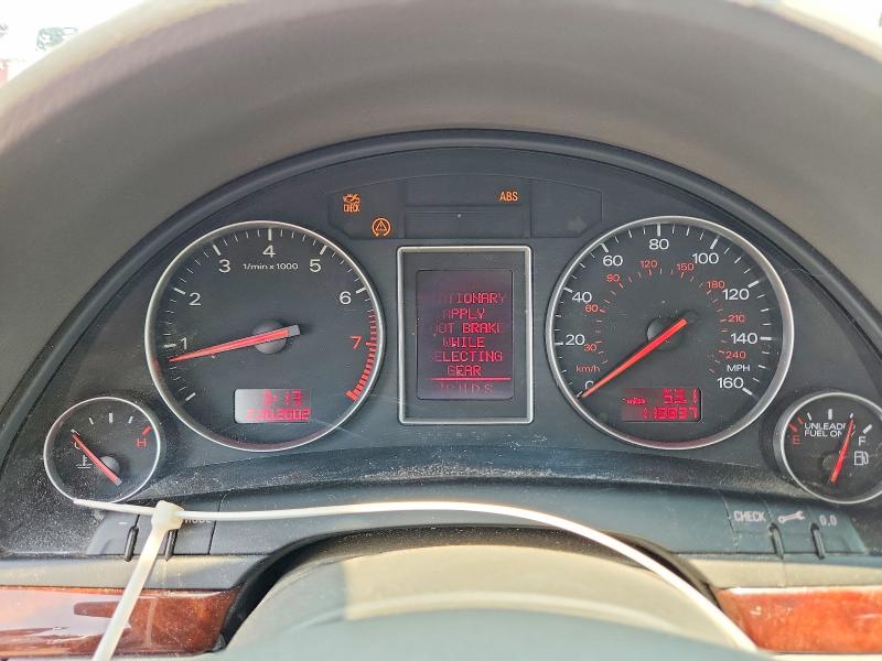 Photo 9 from auction – 2003 AUDI A4 with VIN WAULT58E43A131655